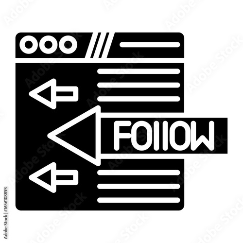 No Follow Icon