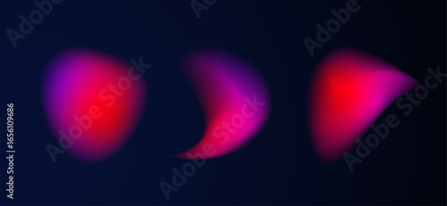 Abstract background gradient shape aura blur mesh design three-dimensional element gradation vector blurry colours icon holographic fluid blend circle soft neon effect trendy figure dynamic