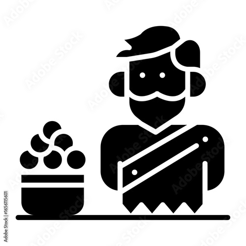 Gatherer Male Icon