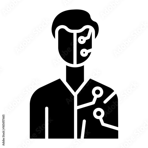 Cyborg Icon