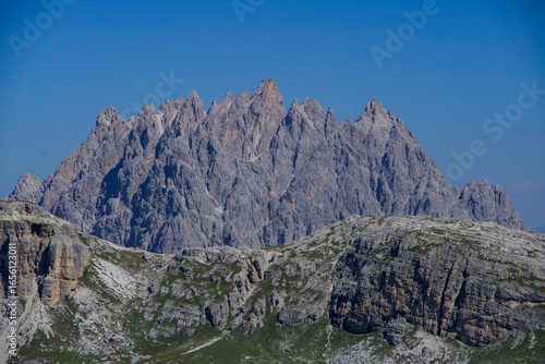 фотографія mountains in the mountains, view from the Via Ferrata DeLuca Innerkofler, Monte