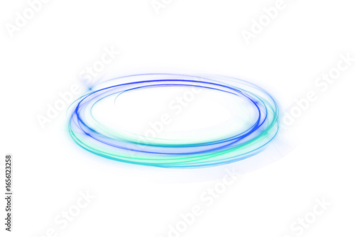 Light glow motion swirl line speed abstract ellipse effect background circle circular design digital energy flash frame futuristic