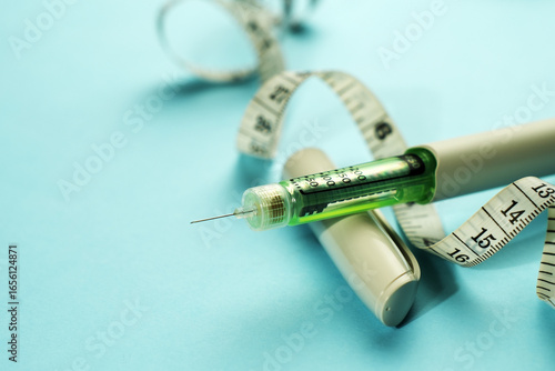 Semaglutide Injection Pen with Measuring Tape – Weight Loss and Diabetes Treatment