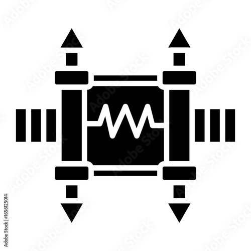 Strain Gauge Sensor Icon