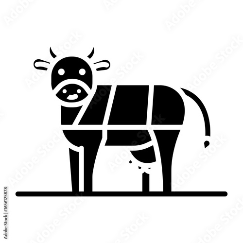 Cow 7 Parts Icon
