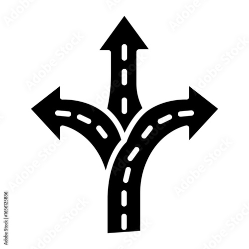 Different Routes Icon