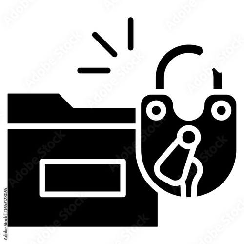 Data Leak Icon