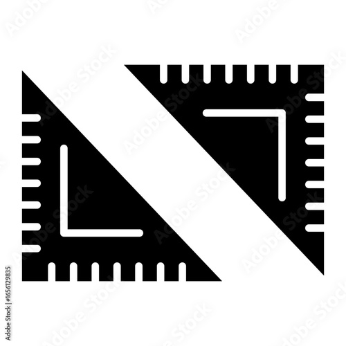Drafting Triangle Icon