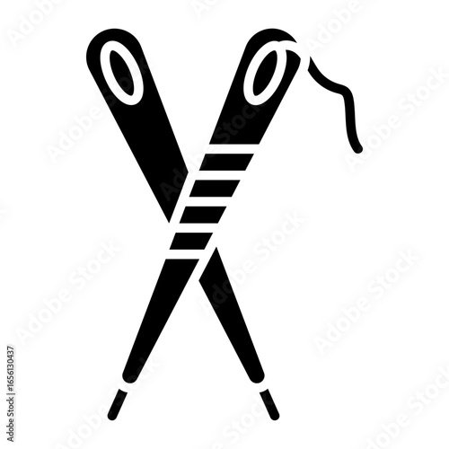 Knitting Needles Icon