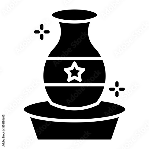 Pottery Wheel Icon