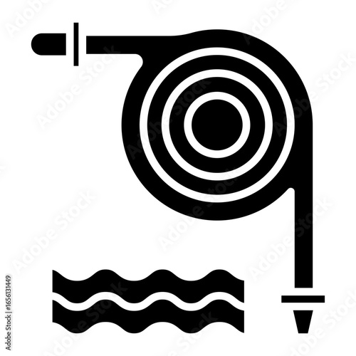 Firefighter Hose Icon