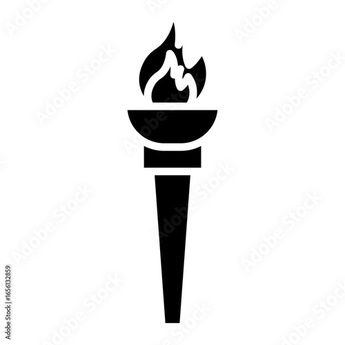 Flame Torch Icon