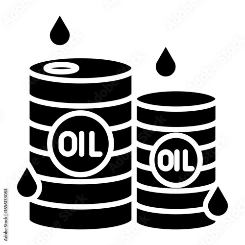 Oil Barrel Icon