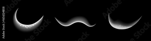 Isolated blow smoke fog ice motion transparent design glistering splash frost light blizzard snow wind cold effect vector