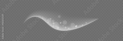 Glow swirl spirit light blizzard snow wind cold effect vector ice smoke fog blow isolated motion transparent design glistering