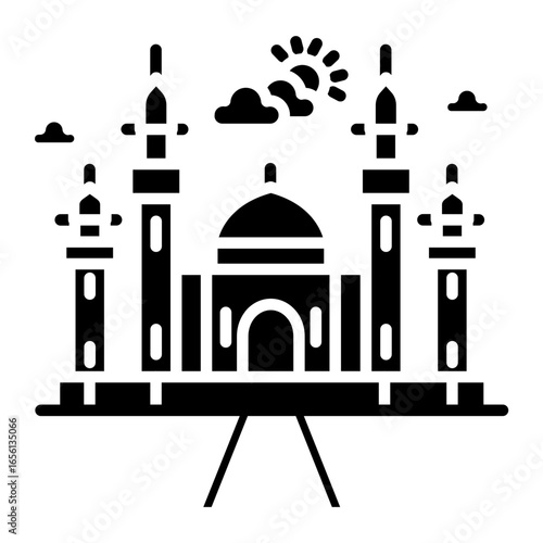 Taj Mahal Icon