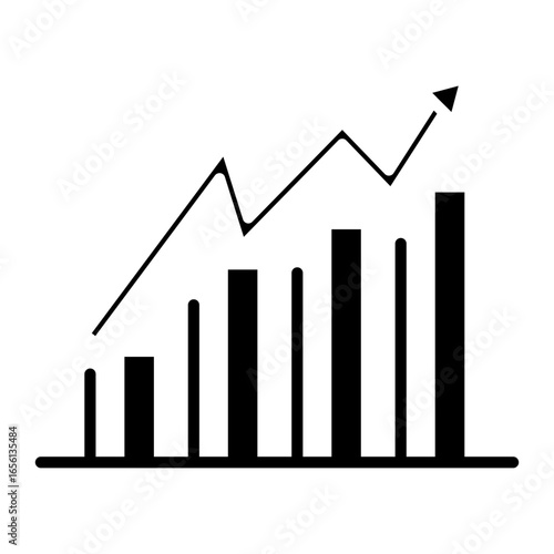 Inflation Graph Icon