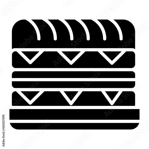 Cuban Sandwich Icon