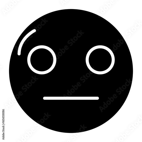Expressionless Face Icon