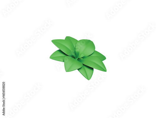 spinach icon 3d illustration render
