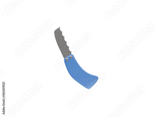 pruning saw icon 3d illustration render