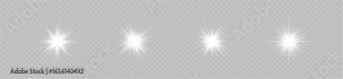 Sparkle illumination glow light white star burst flare bright transparent effect ray radiance shine shiny overlay graphic