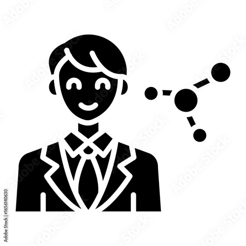 Scientist Male Icon