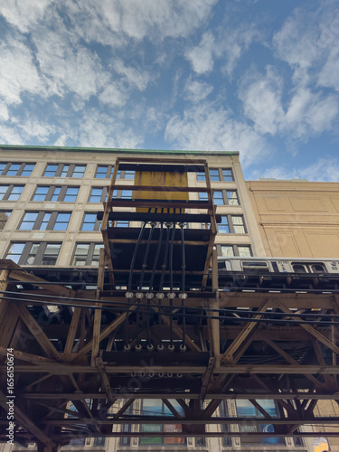 Chicago, Illinois, USA, March 28, 2024: The Elevated or 