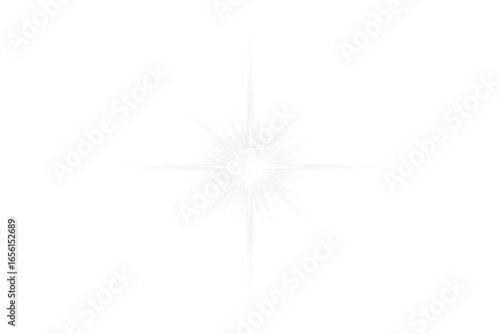 Transparent realistic glowing shiny star burst rays diamond sparkle bright flare flash sunlight ray beam shine effect sparkle light isolated background