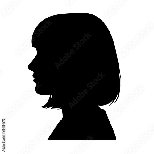 silhouette of a woman