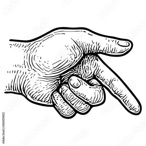 Pointing Right