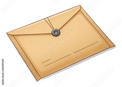 document-envelope on a isolated transparent background	