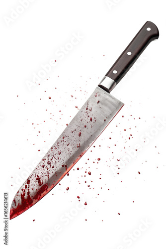 Bloody Knife PNG Halloween Horror Decoration In Transparent Background
