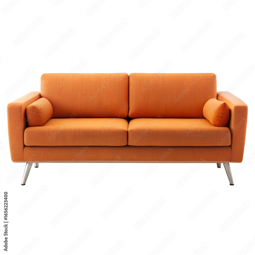 Fototapeta premium sofa isolated on white background
