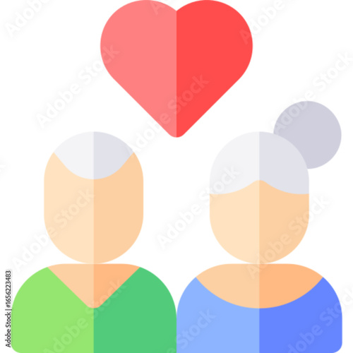 Elderly Individual Icon