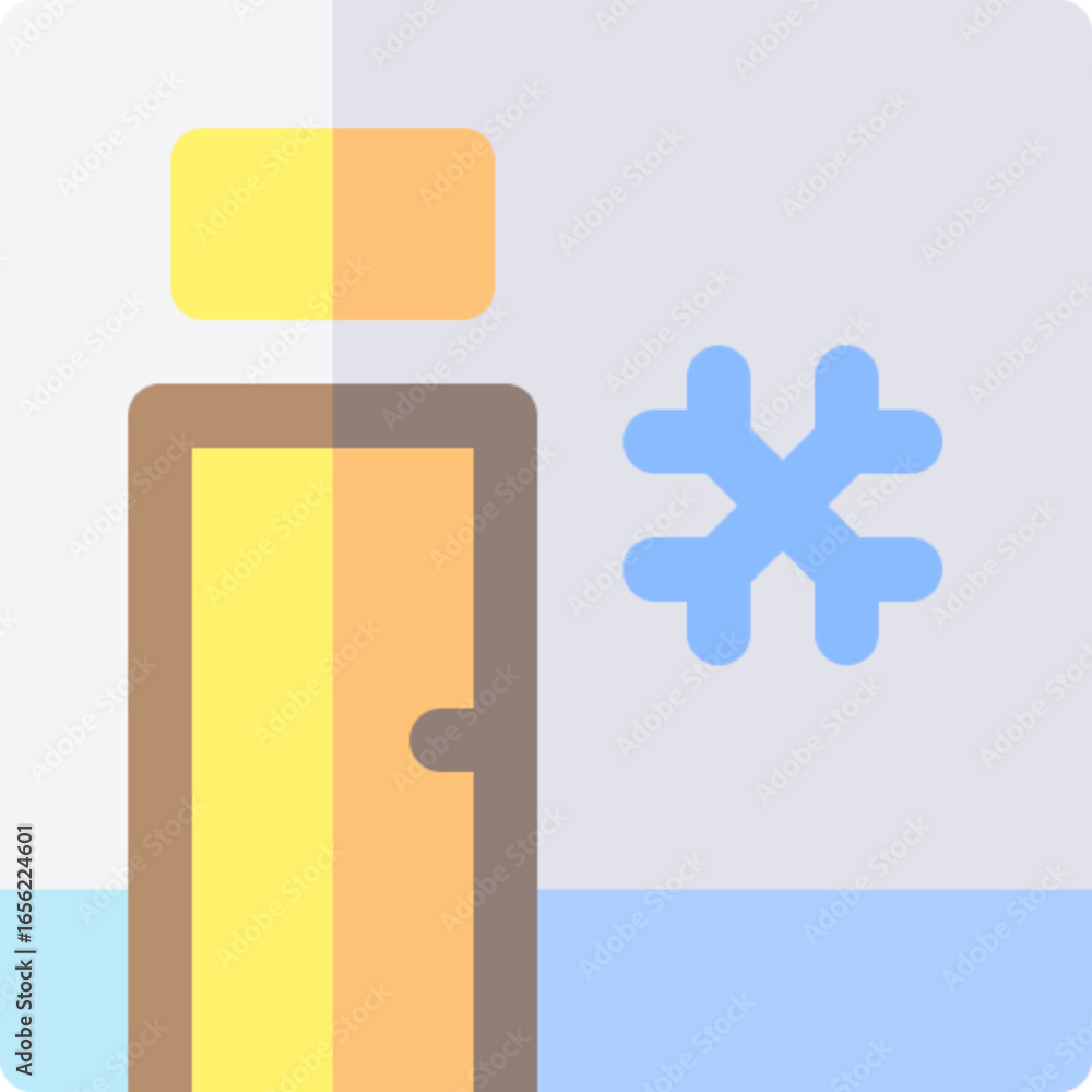 Obraz premium Freezer Appliance Icon