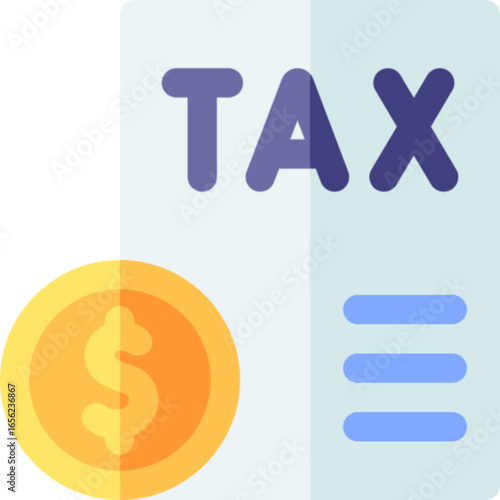 Tax Financial Calculation Icon