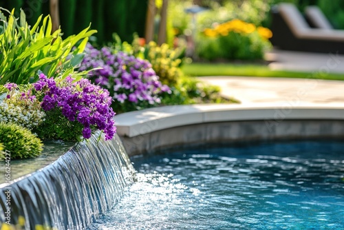 A Landscape Architect Drafting an Elegant Garden