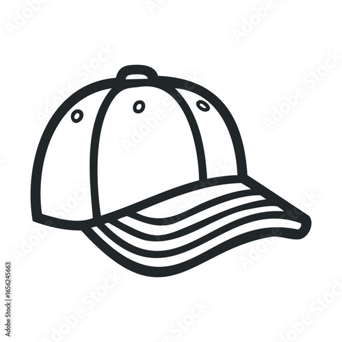 Stylish baseball cap design for casual outfits and accessories