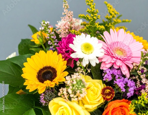 Vibrant flower bouquet close-up (1)