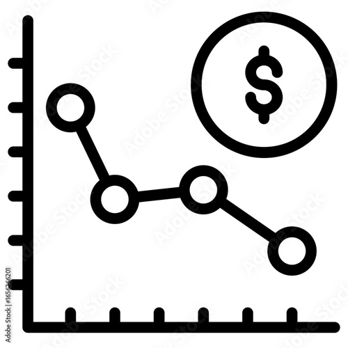 economi crisis icon