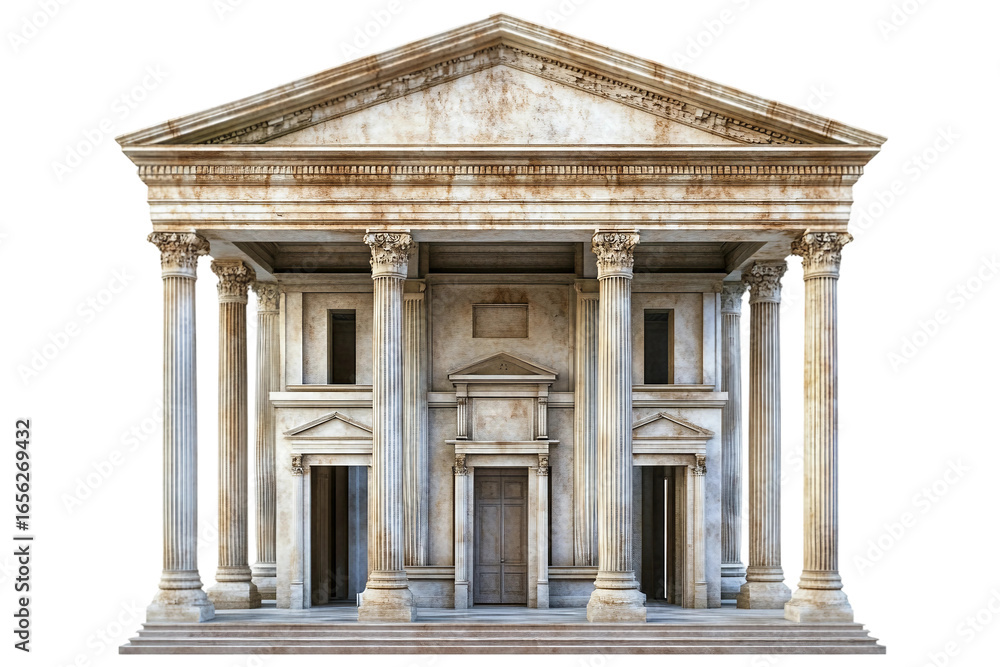 Fototapeta premium Educational museum visit isolated on transparent background