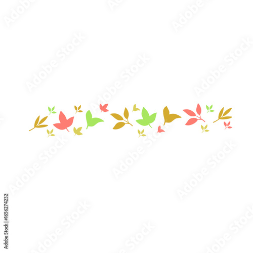 Wallpaper Mural autumn leaves border Torontodigital.ca