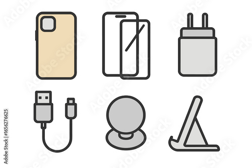 Mobile Phone Accessories and Gadgets Collection
