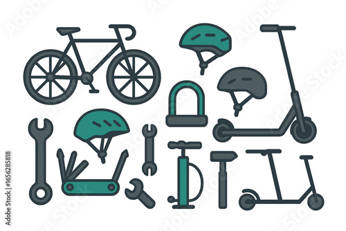 Cycling and Scooter Accessories and Tools