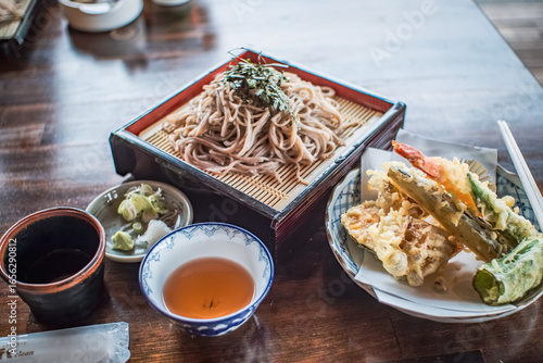 白馬村で食べた蕎麦