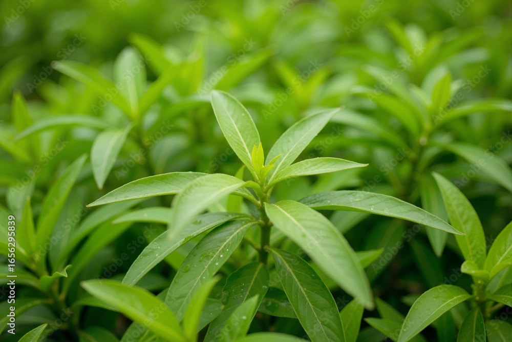close up of fresh mint leaves close up of fresh mint leaves