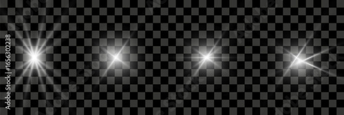 Twinkling stars. Sparkle star icons. Blink glitter and glowing icon. Shine silver star vector,eps10