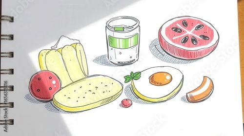 set of vegetables