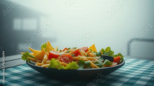 salad with vegetables and fruits